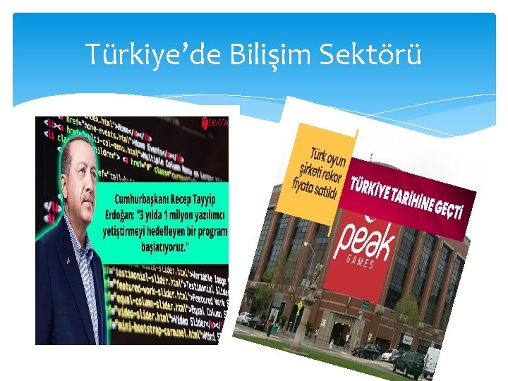 Türkiye’de Bilişim Sektörü 