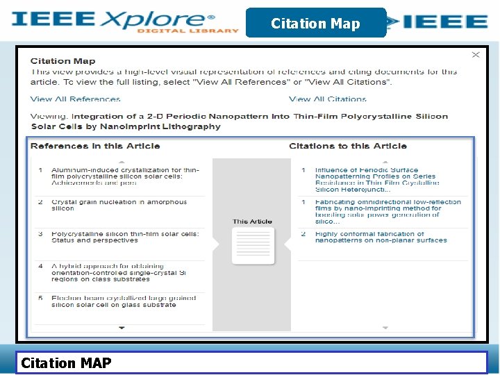 Citation Map Citation MAP 