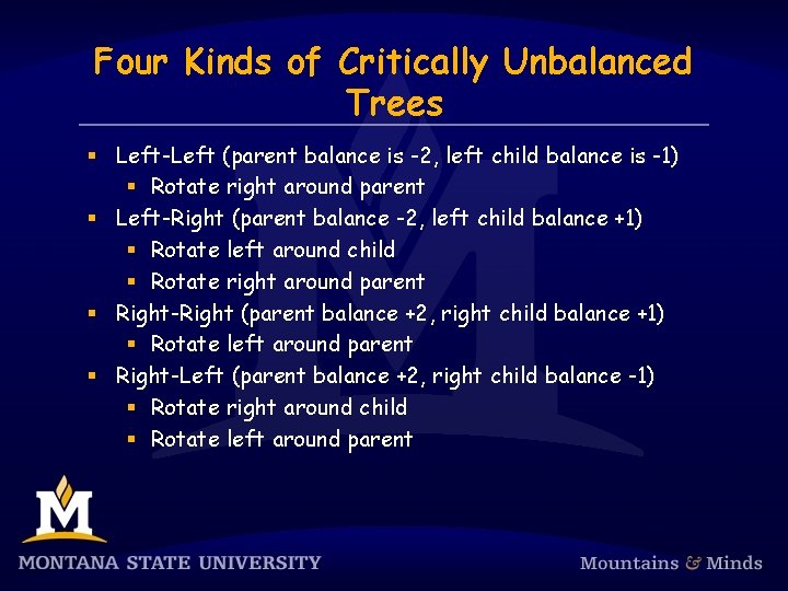 Four Kinds of Critically Unbalanced Trees § Left-Left (parent balance is -2, left child