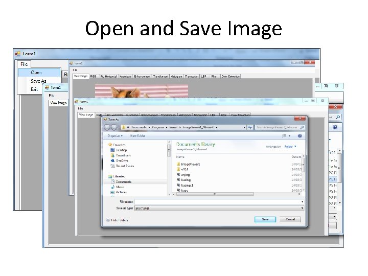 Open and Save Image 