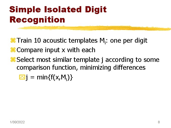Automatic Speech Recognition Julia Hirschberg CS 6998 1302022