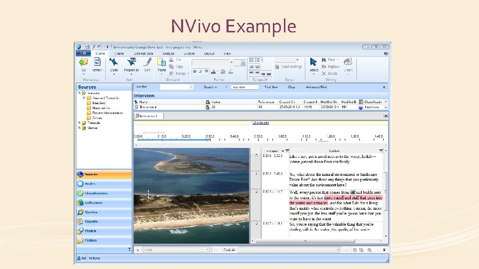NVivo Example 