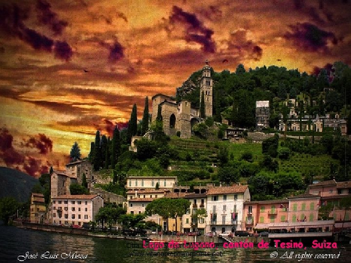 Lago yde Lugano, Otra edición reproducción de. . . cantón www. vitanoblepowerpoints. net de