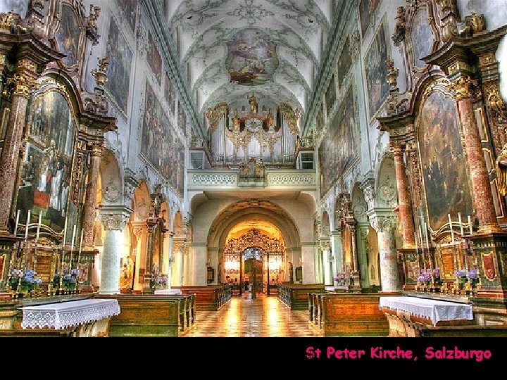 Otra edición y reproducción St de. . . Peter www. vitanoblepowerpoints. net Kirche, Salzburgo