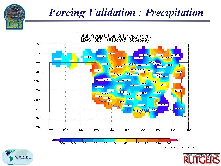 Forcing Validation : Precipitation 