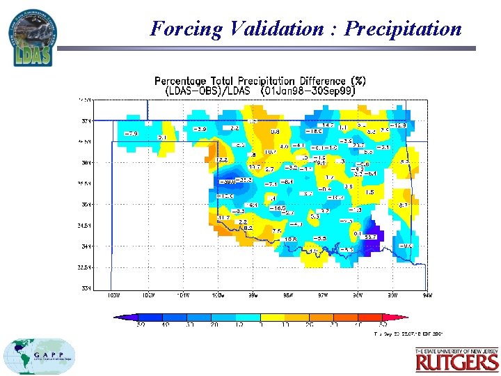 Forcing Validation : Precipitation 