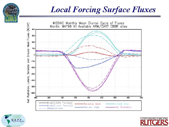 Local Forcing Surface Fluxes 