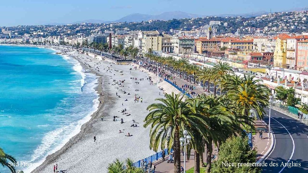 Sud France Nice, promenade des Anglais 
