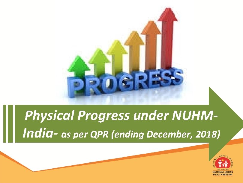 Physical Progress under NUHMIndia- as per QPR (ending December, 2018) 