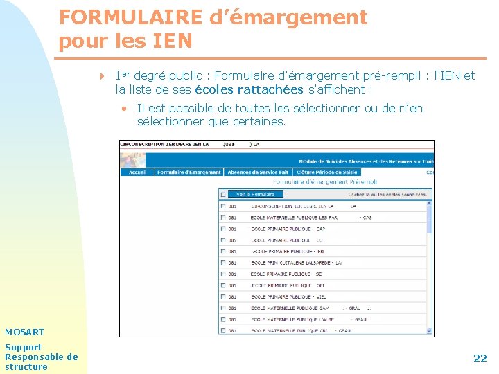 FORMULAIRE d’émargement pour les IEN 4 1 er degré public : Formulaire d’émargement pré-rempli