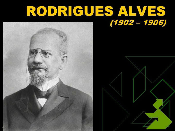 RODRIGUES ALVES (1902 – 1906) 1/30/2022 47 