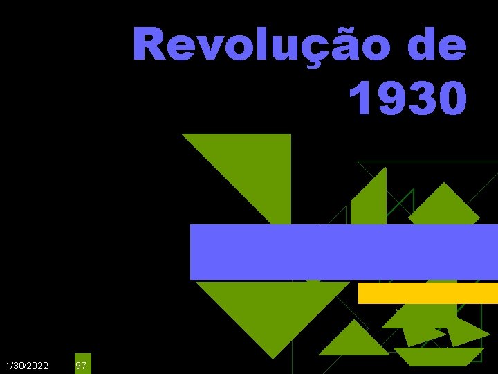 Revolução de 1930 1/30/2022 97 
