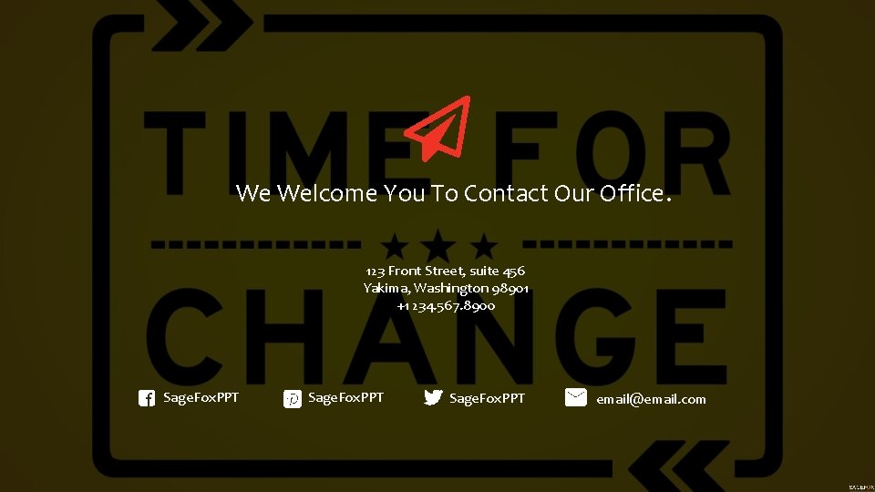 We Welcome You To Contact Our Office. 123 Front Street, suite 456 Yakima, Washington