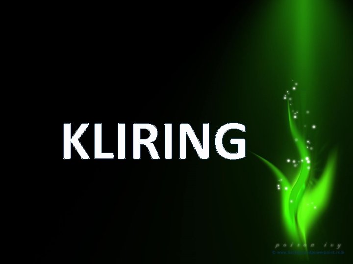 KLIRING 