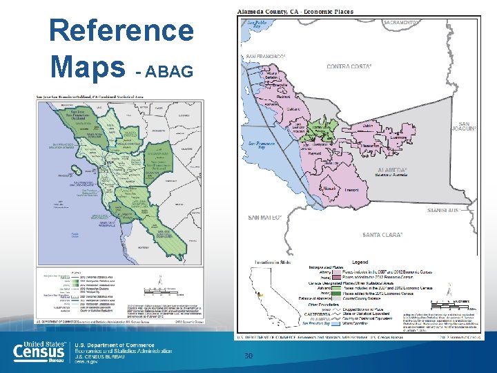 Reference Maps - ABAG 30 