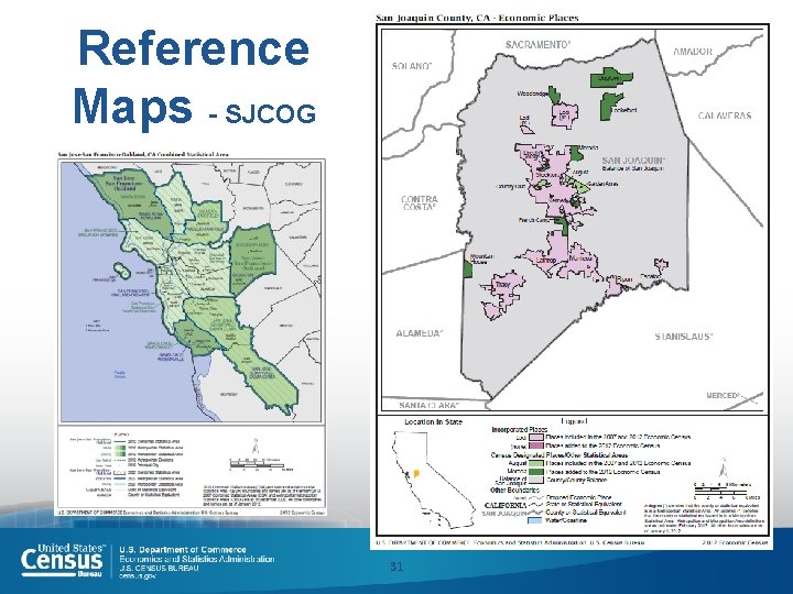 Reference Maps - SJCOG 31 