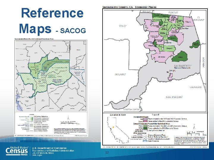 Reference Maps - SACOG 32 