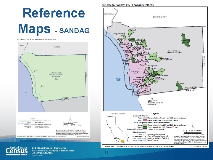 Reference Maps - SANDAG 33 