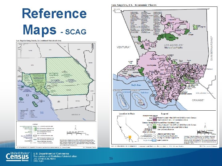 Reference Maps - SCAG 36 