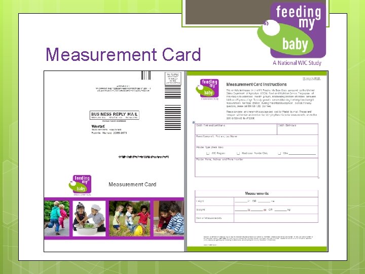 Measurement Card 