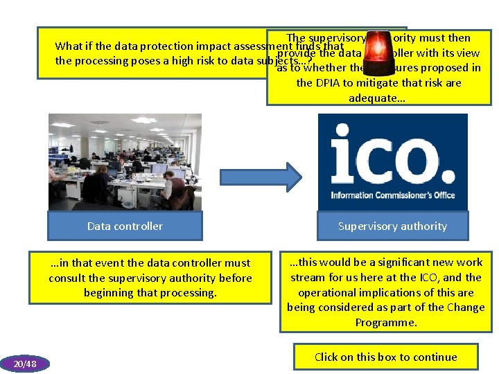 The supervisory authority must then What if the data protection impact assessment finds that