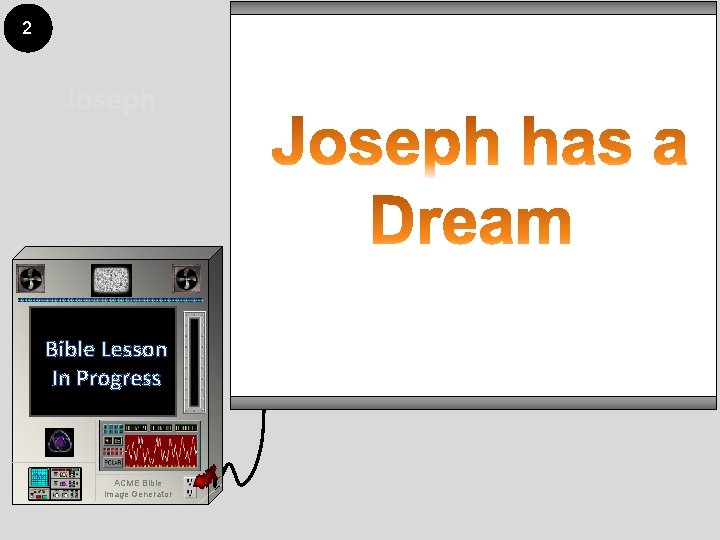 2 Joseph Bible Lesson In Progress ACME Bible Image Generator 