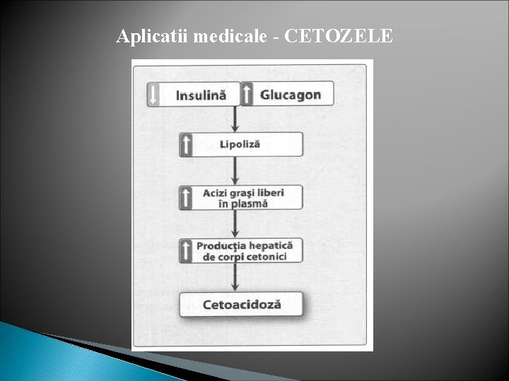 Aplicatii medicale - CETOZELE 