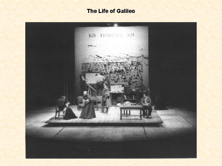 The Life of Galileo 