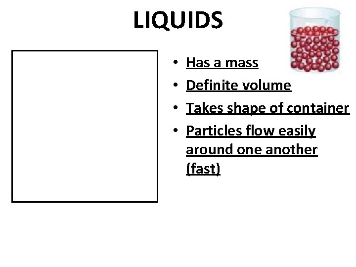 Aim What is the difference between solids liquids
