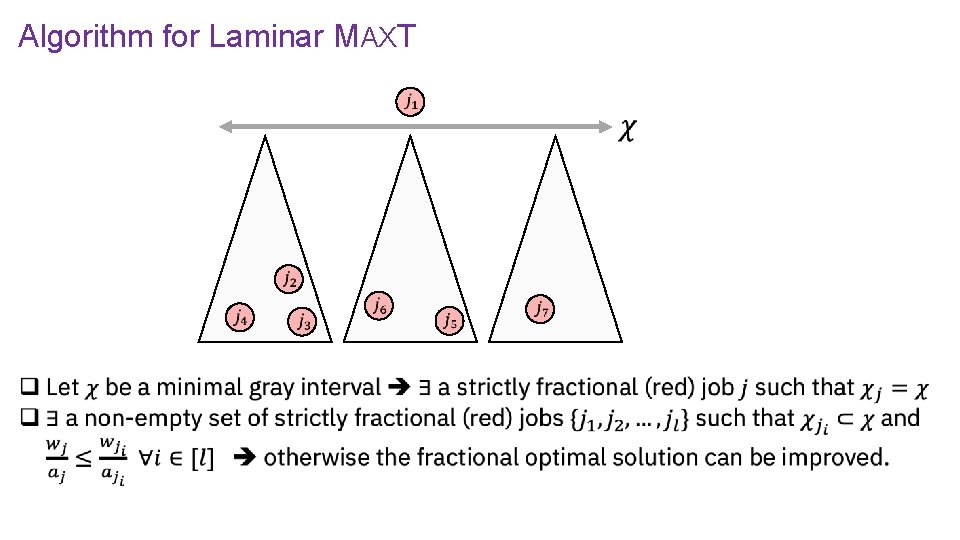 Algorithm for Laminar MAXT 