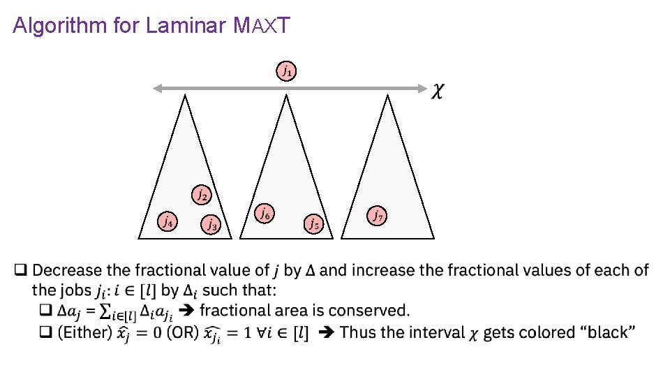 Algorithm for Laminar MAXT 