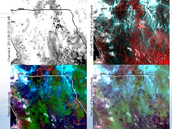 Merger of the previous three Natural composite HRV with 30%Ch 4 at red component