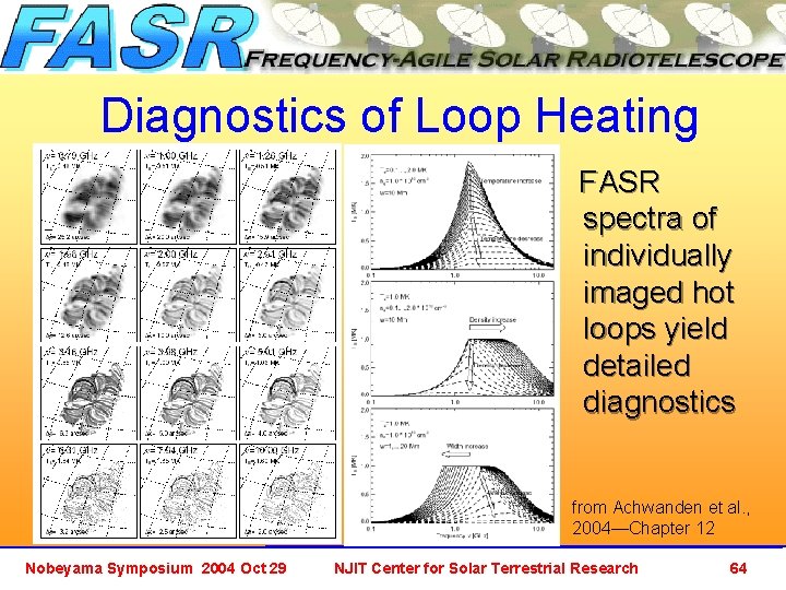 Diagnostics of Loop Heating FASR spectra of individually imaged hot loops yield detailed diagnostics
