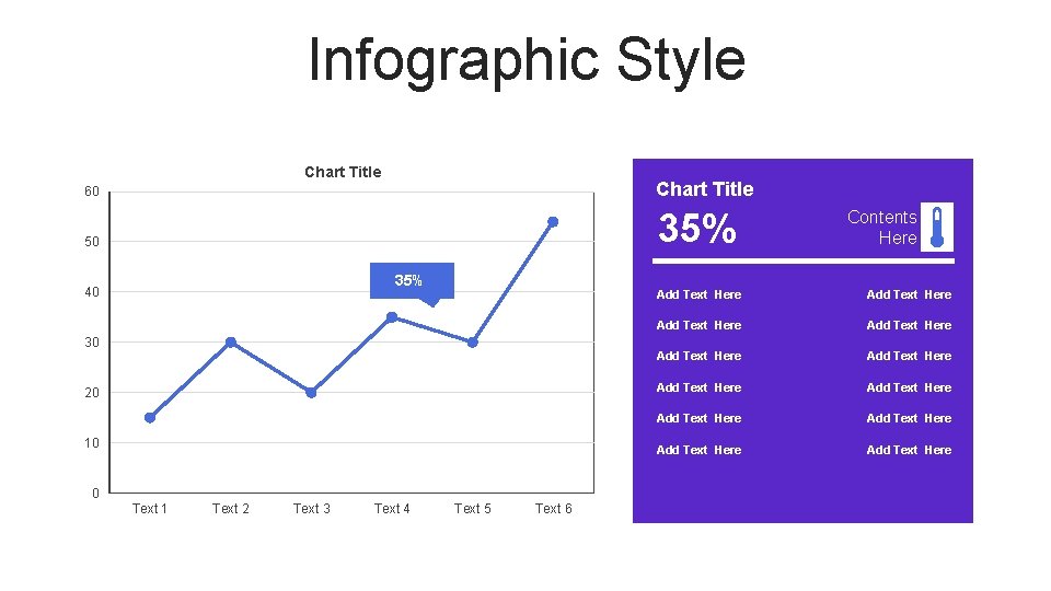 Infographic Style Chart Title 60 Chart Title 50 35% 40 30 20 10 0