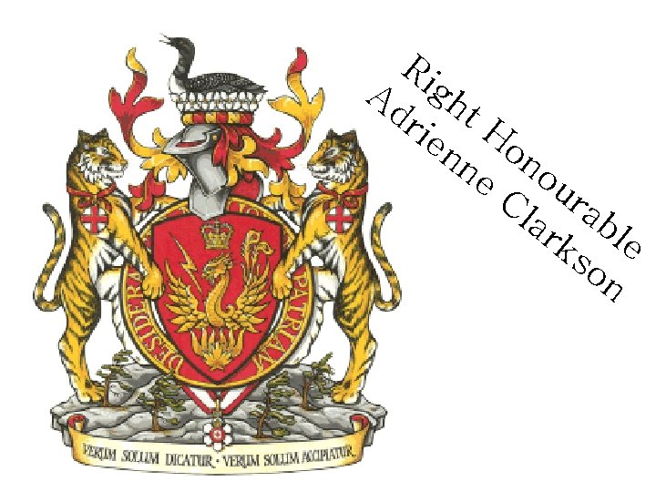 Ri Ad gh rie t H nn on e ou Cl ra ar bl