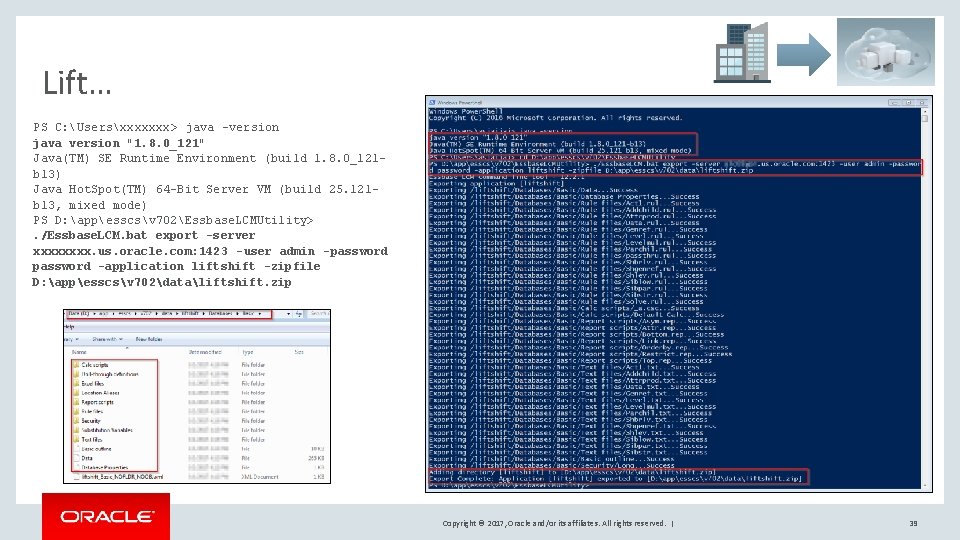 Lift… PS C: Usersxxxxxxx> java -version java version "1. 8. 0_121" Java(TM) SE Runtime