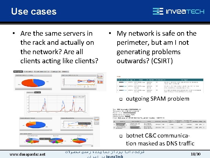 Use cases • Are the same servers in the rack and actually on the