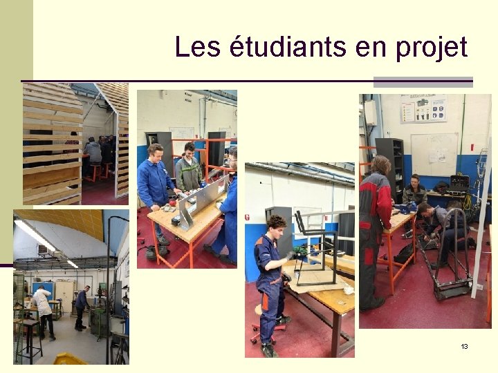 Les étudiants en projet 13 