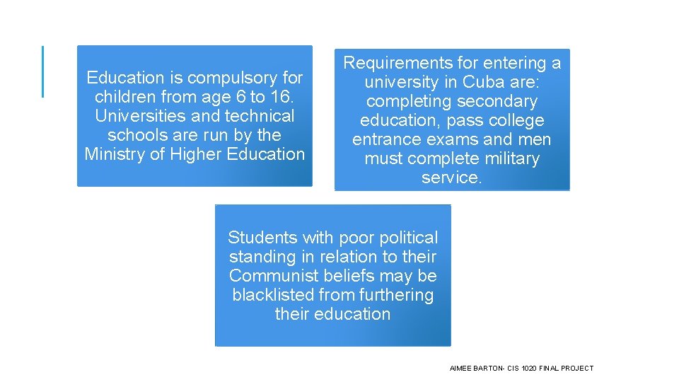 Education is compulsory for children from age 6 to 16. Universities and technical schools