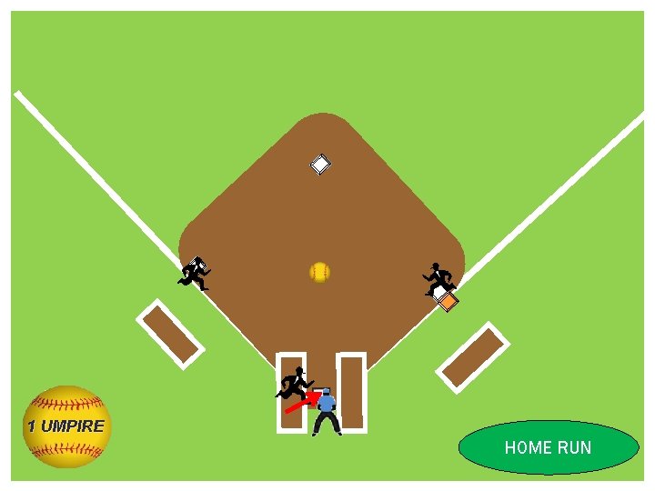 1 UMPIRE HOME RUN 