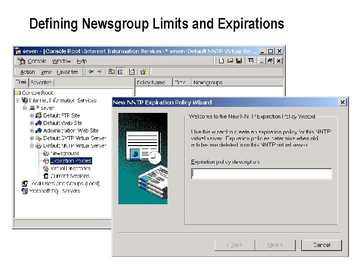 Defining Newsgroup Limits and Expirations 