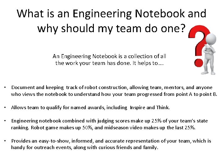What is an Engineering Notebook and why should my team do one? An Engineering What is an Engineering Notebook and why should my team do one? An Engineering