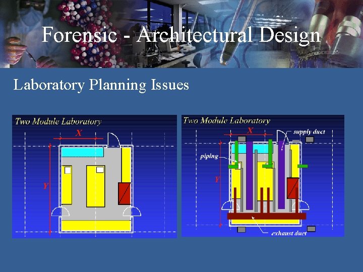 Forensic - Architectural Design Laboratory Planning Issues Forensic - Architectural Design Laboratory Planning Issues