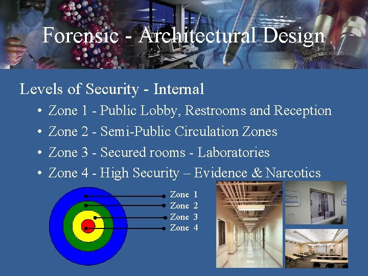 Forensic - Architectural Design Levels of Security - Internal • • Zone 1 - Forensic - Architectural Design Levels of Security - Internal • • Zone 1 -
