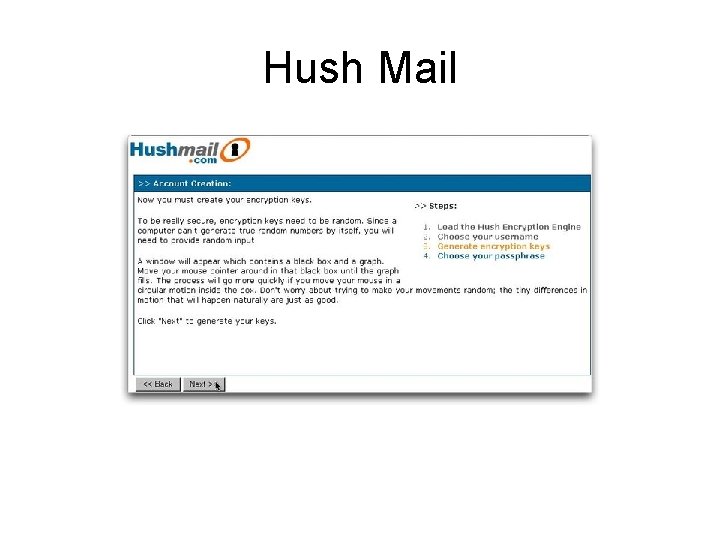 Hush Mail 