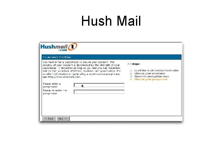 Hush Mail 