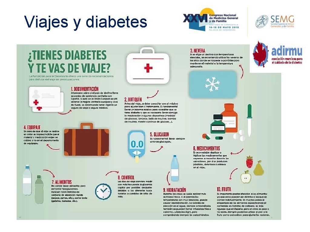 Viajes y diabetes 