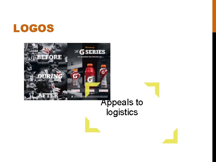 LOGOS Appeals to logistics 