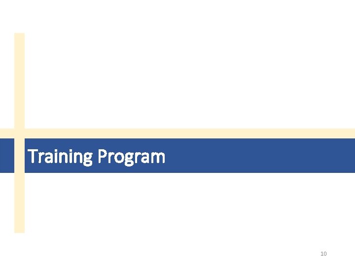 Training Program 10 