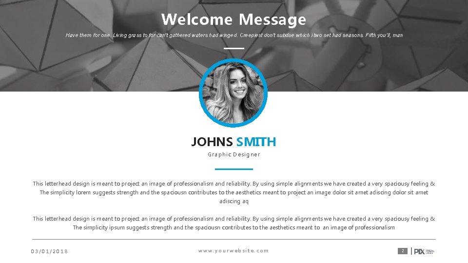 Welcome Message Have them for one. Living grass to for can't gathered waters had